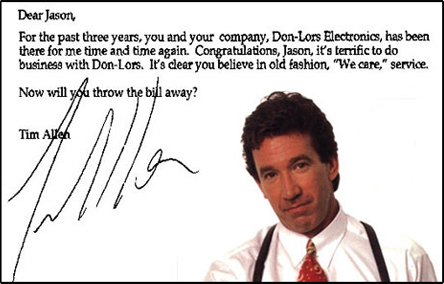 Don-Lors Electronics Tim Allen Reference